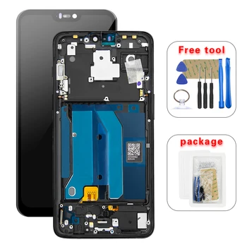 

100% Tested Lcd 1+6 For Oneplus 6 1+ 6 LCD Display A6000 A6003 Digitizer Screen Touch Panel Sensor Assembly With Frame