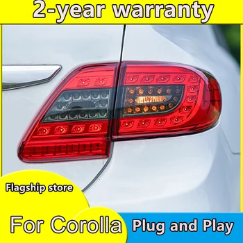 

Car Styling for COROLLA TAIL Lights LED Tail Light LED Rear Lamp DRL+Brake+Reversing+Signal LIGHT Automobile Accessories