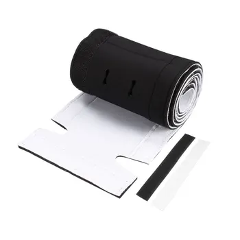 

uxcell 1 Pcs Cable Manage Sleeve 13.5cm 1.25m Multihole Cord Organizer Neoprene Black White for TV, Home Theater, Office