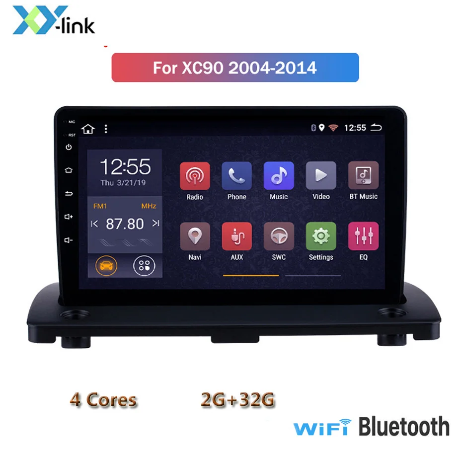 DVD Multimedia Player For 2004-2014 Volvo XC90 Android 8.1 9inch car Radio Stereo Head Unit Navigation GPS DVD Multimedia Player For 2004-2014 Volvo XC90 Android 8.1 9inch car Radio Stereo Head Unit Navigation GPS
