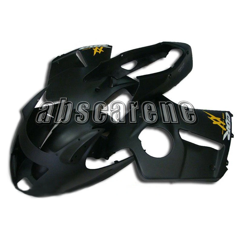 Выполните Обтекатели для Honda CBR1100XX 1997-2007 CBR 1100XX 97 98 99 00 01 02 03 04 05 06 07 впрыска ABS Пластик матового черного цвета