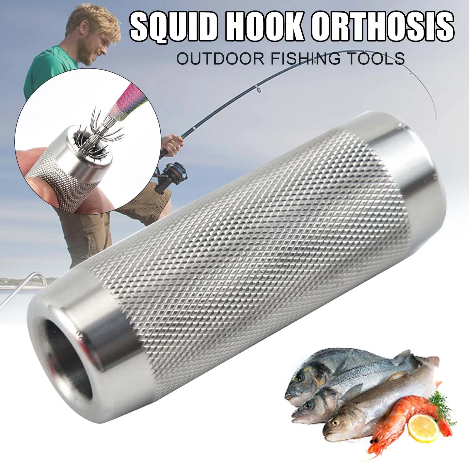 Hot Selling Fishing Tools Squid Hook Corrector Can Recover Octopus Ink Youyu Needle | Спорт и развлечения