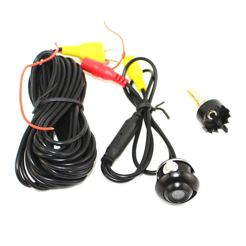 New Vehicle Camera Car Reverse Rear View Camera Waterproof Sensor CMOS 360° Night Vision Car Parking Backup Car Rotatable