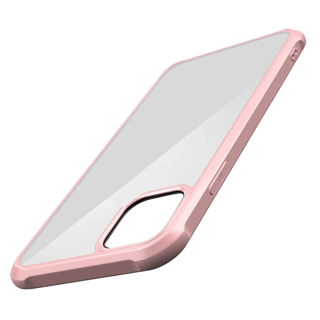Dirt-resistant Slim Cover For IPhone 11 Pro  TPU Transparent Back Cover For IPhone 11 Pro hard edge fashion design appearance