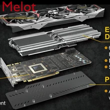 Jq em estoque geforce gtx1080ti 11gb gallardo cartão vga 352bit gddr5x para bitcoin ethereum ming gtx 1080 ti placa gráfica jogos