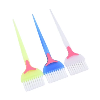 Günstige Professionelle Harz Haar Färbung Pinsel Haar Farbstoff Haar Pinsel Harz Flauschigen Kamm Friseur Styling Friseur Werkzeug Salon Mithelfer