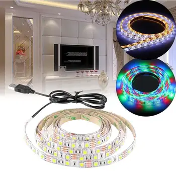 

SMD 3528 Waterproof LED Strip Flexible LED Strip Light USB Light TV Background Lighting Kit Home Background Decoration