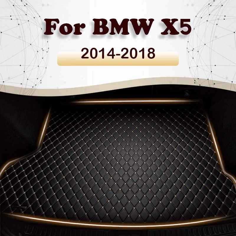 Car Trunk Mat For Bmw X5 F15 Five Seats 2014 2015 2016 2017 2018 Cargo Liner Carpet Interior
