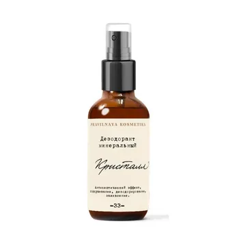 

Deodorant organic mineral crystal 50 ml