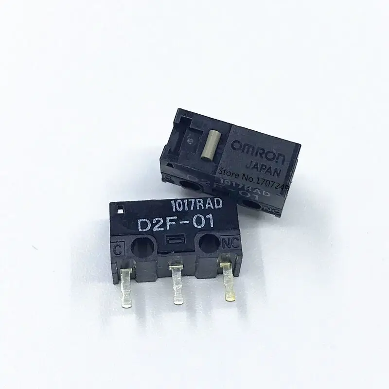 D2F-01 10 шт., новые оригинальные кнопки D2F игровой Мышь микропереключатель Мышь Кнопка D2F D2F-F D2F-01 D2F-01L D2F-01F D2F-01FL D2F-01F-T D2F-F-3-7 - Цвет: D2F-01