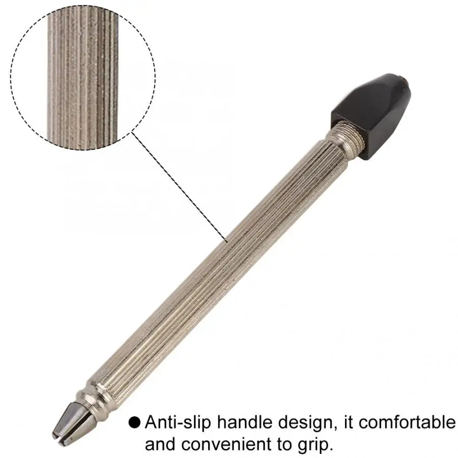 Professional Watch Clock Jewelry RepairTool Pin Vise Chuck File Bur Drill Bit Wire Holder Repair Tool Plus Precision Watch Partj
