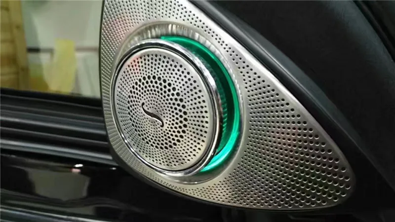 Светильник кондиционера для Mercedes Benz E class E200 E320 W213 турбинный воздушный выход Светодиодный светильник s для вентиляционного отверстия