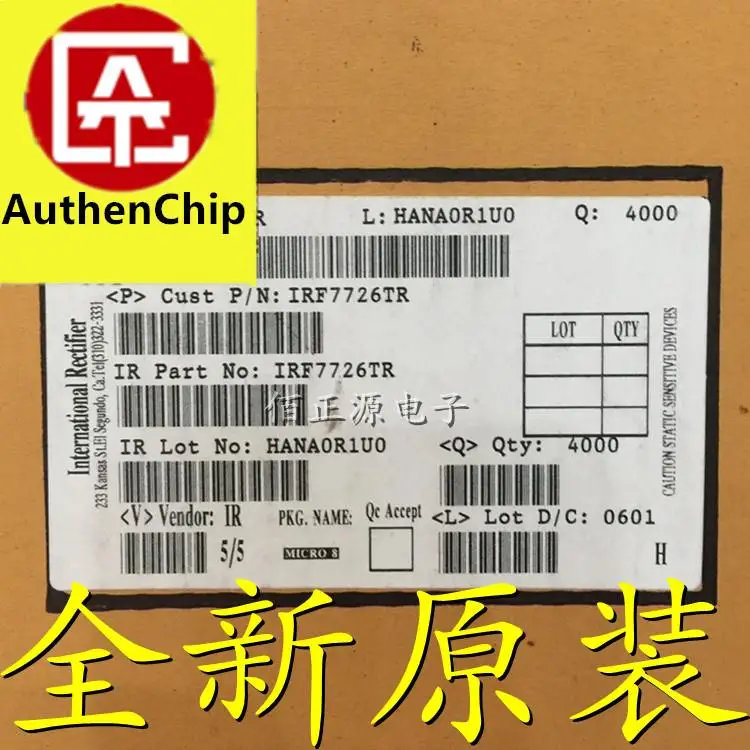 

10 шт., 100% оригинальные новые фотообои IRF7726TR IRF7726 SMD