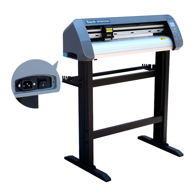 Vinyl Contour Cutter Teneth 2feet Cutter Plotter 60cm Plotter De Corte High  Quality Cutting Sticker Machine - Plotters - AliExpress