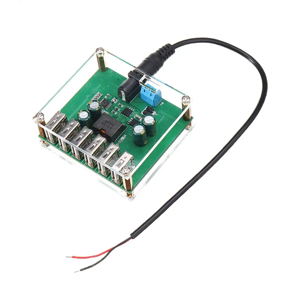 6 USB выход понипонижающий регулятор преобразователь питания модуль питания 10 в 12 В 24 в 36 В до 5 В/8А