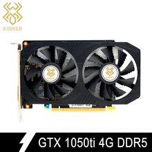 GTX1050 Ti GPU 4 ГБ GDDR5 128 бит PCI-E 3,0 для видеокарты NVIDIA 1050 Ti GeForce Gaming видеокарта placa de vide