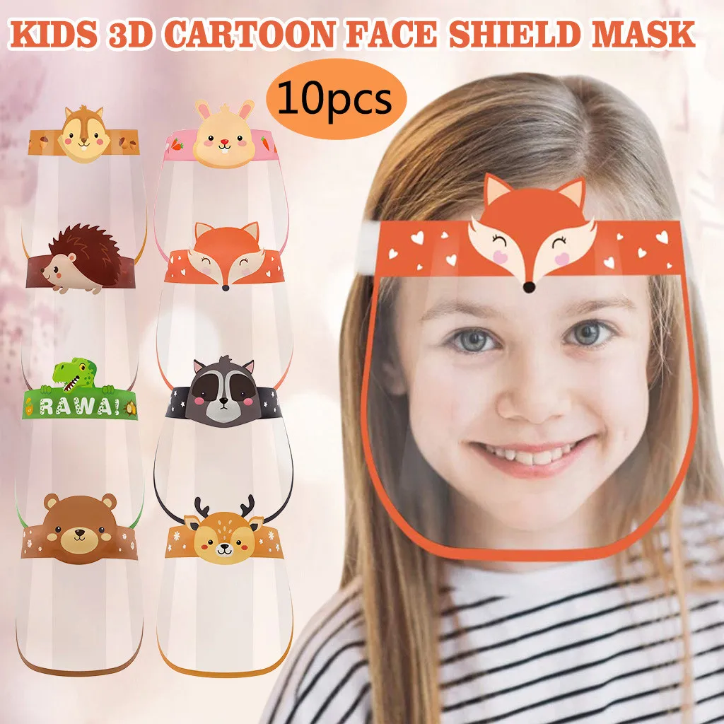 1/5/8/10 шт. для улицы детские Facecover детская шапочка мальчиков и девочек дети 3d