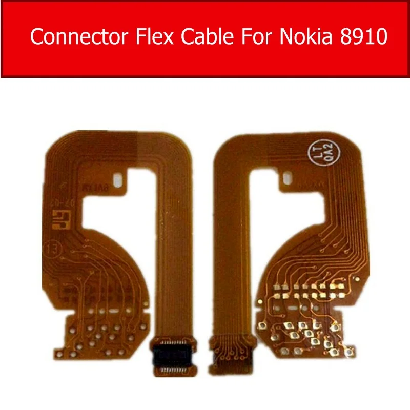 USB-коннектор для зарядного порта гибкий кабель Nokia 8910 коннектор удержания