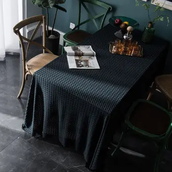 

French Jacquard Lace Square Tablecloth Cover Large Rectangle Table Cover Elegant Vintage Party Tablecloth Desk Cloth Wipe Covers