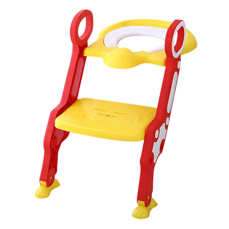 Тренировочное сиденье для унитаза, детское тренировочное сиденье, безопасное сиденье для унитаза, ночные горшки, складная лестница, детское регулируемое тренировочное кресло