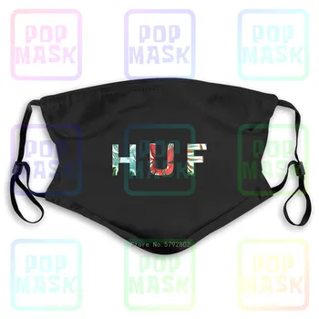 

Dust Mask with Filter Huf Floral Logo Design Washable Reusable Mask