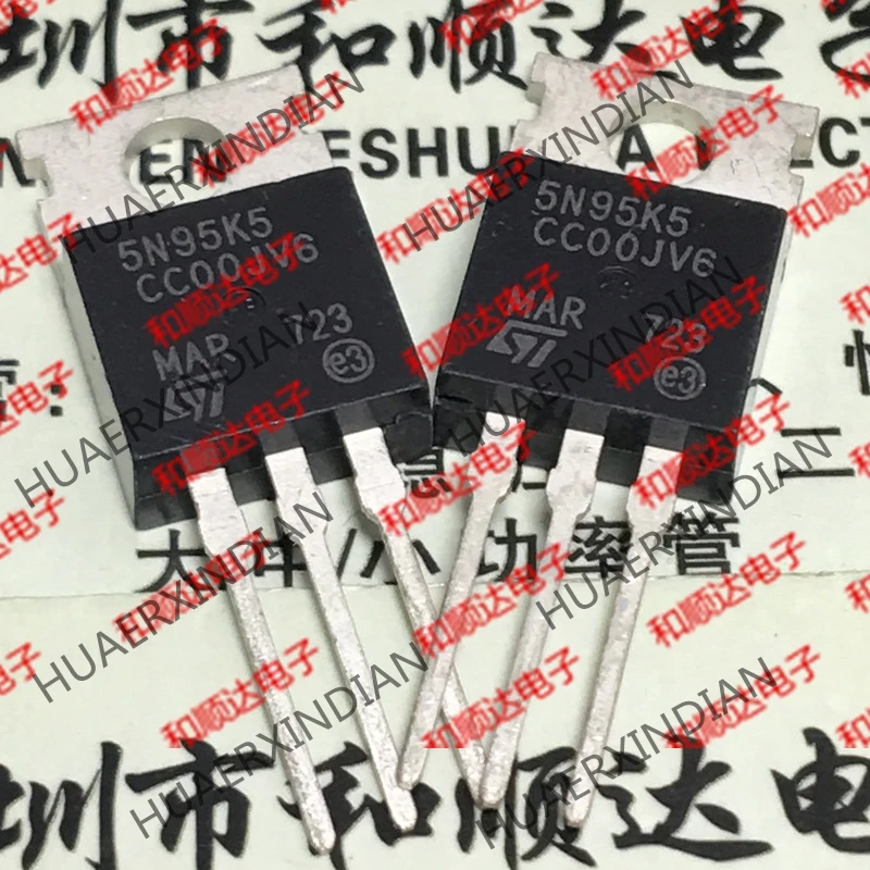 5 шт., новые оригинальные кнопки 5N95K5 ST5N95K5-220 950V 3.5A