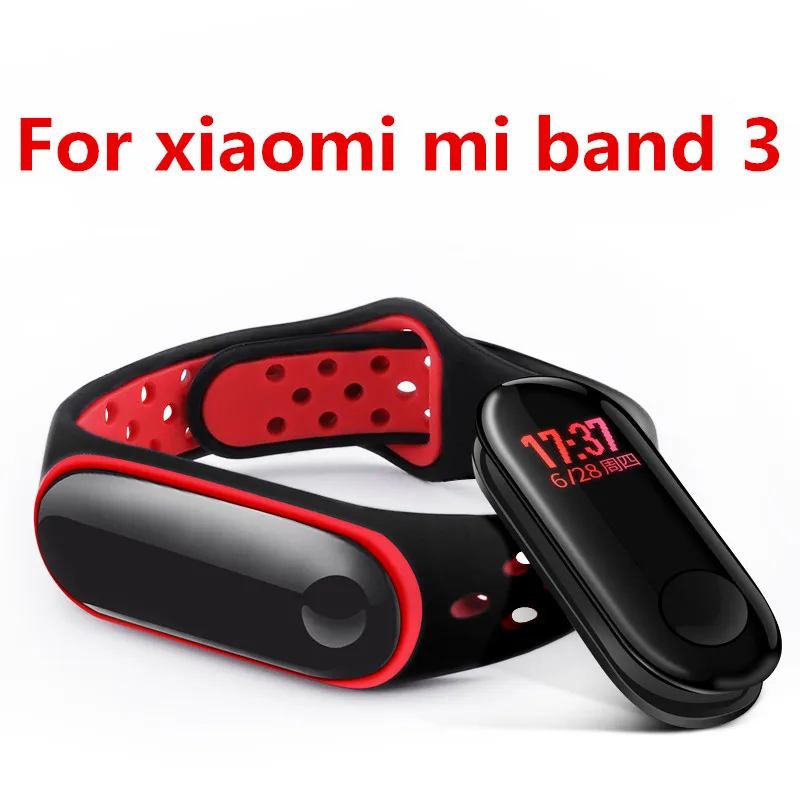 Спортивный Браслет mi Band 4, 3, ремешок на запястье для Xiaomi mi band 3, спортивный силиконовый браслет для Xiaomi mi band 3 Band 3 smart watch bracelet