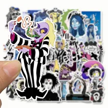 50 шт. Tim Burton мультфильм Фильмы Труп невесты наклейки украшения дома Шелковый художественный плакат