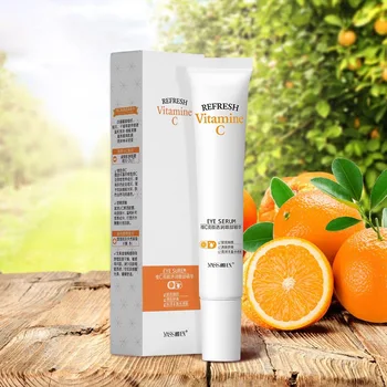 

Vitamin C Eye Cream Anti-Wrinkle Remover Dark Circles Eye Essence Against Puffiness Anti Aging Ageless Instantly