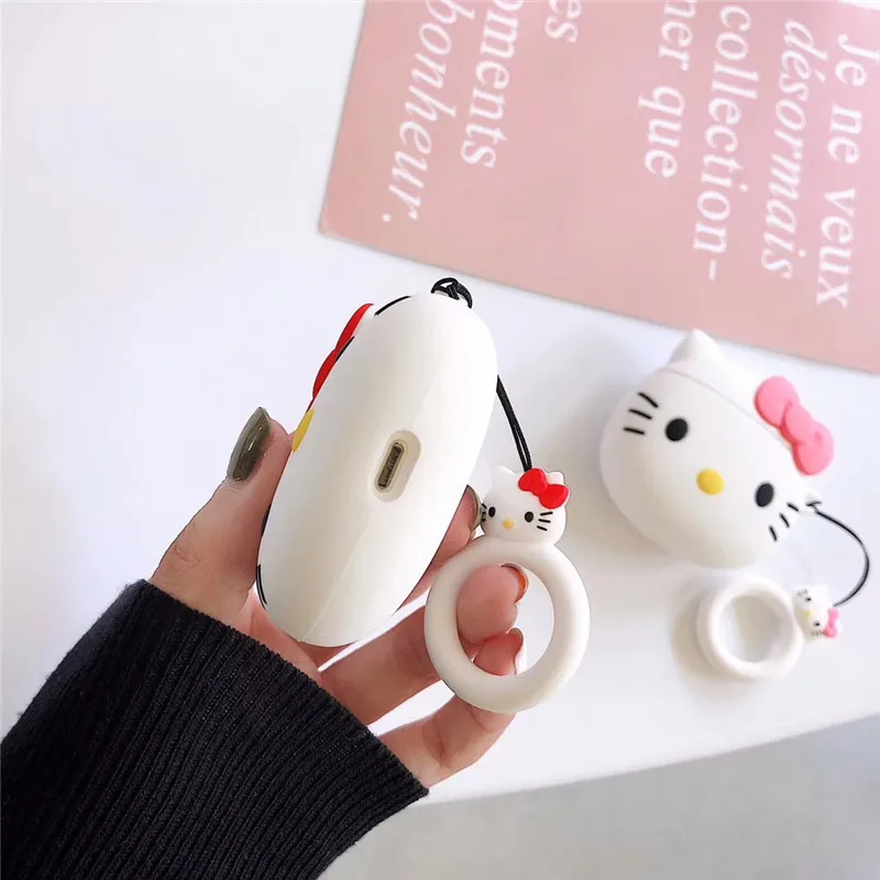 10 шт. прекрасный Bluetooth беспроводной Чехол для наушников для Apple AirPods силиконовый зарядный чехол для наушников Защитный чехол для AirPods