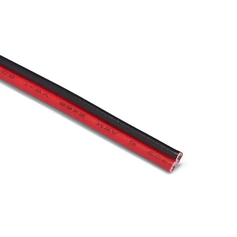 50 м 2 контактного электрического кабеля 22AWG 2pin кабель Луженая Медный провод для