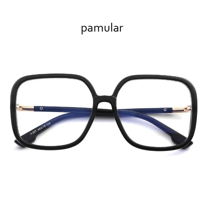 

Stylish large frame hipster glasses frame, modify the face shape, men and women can use