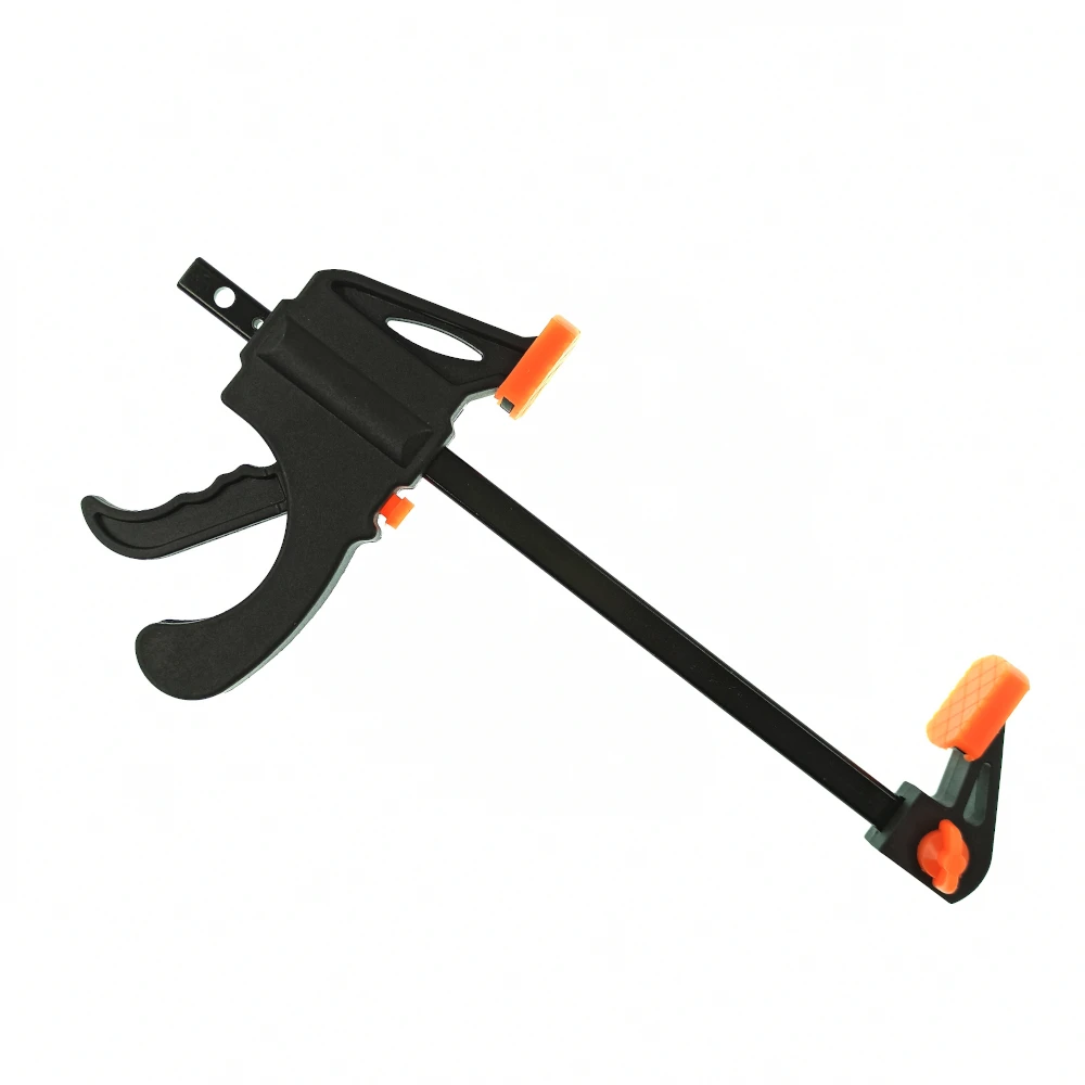 F-Type Clamp Quick Clip Wood Nylon Woodworking Hard Grip Release Squeeze Ratchet DIY Hand Tool Gadget 6'' 10'' inch woodworking clamps
