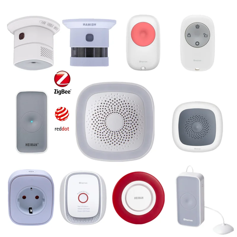 Умный дом Heiman Zigbee Gateway система сигнализации сделай сам с несколькими датчиками
