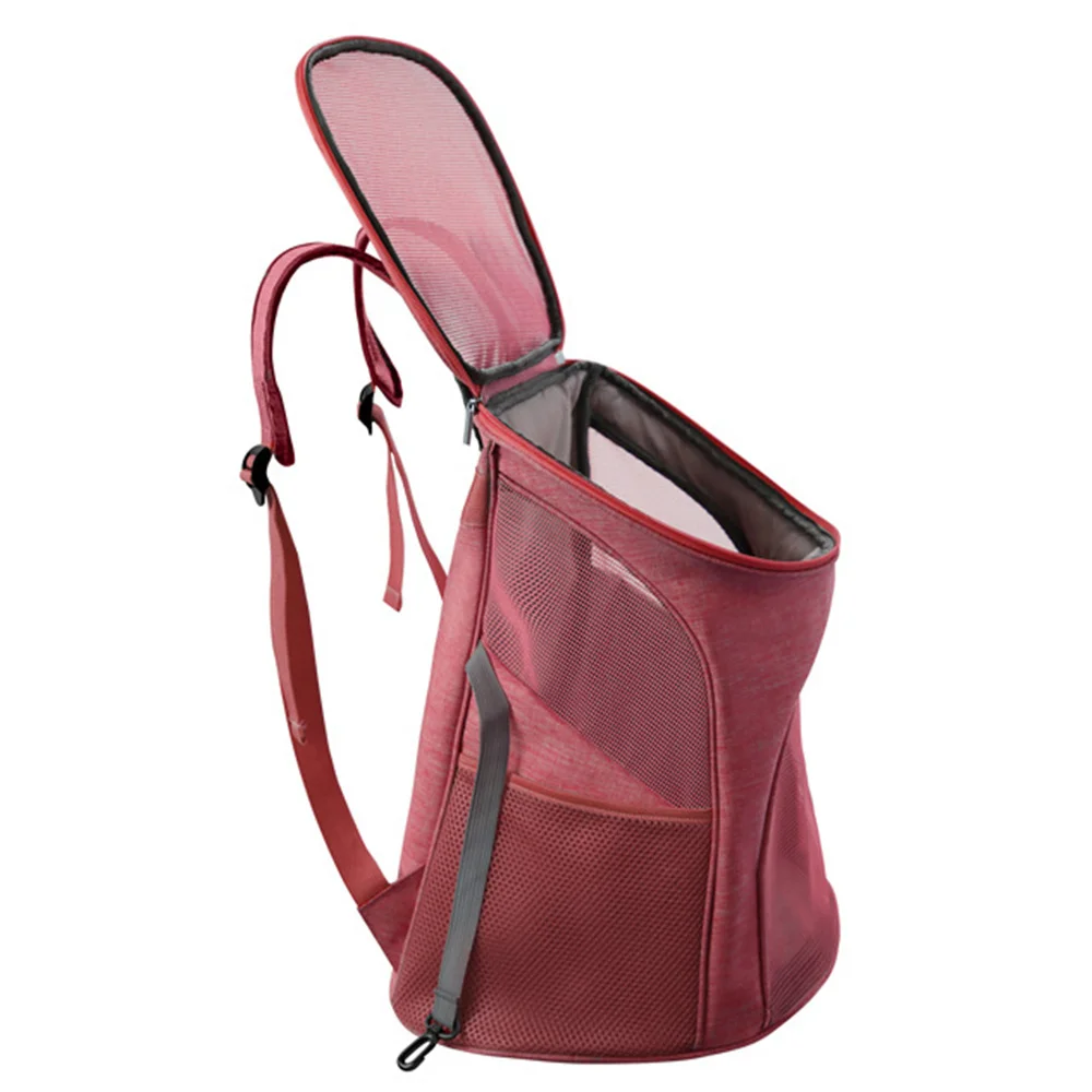 Dog Backpack Carrier, Pet Carrier Bag with Mesh for Small Dogs Cats Puppies, Comfort Cat Backpack Bag Airline Approved for Hikin