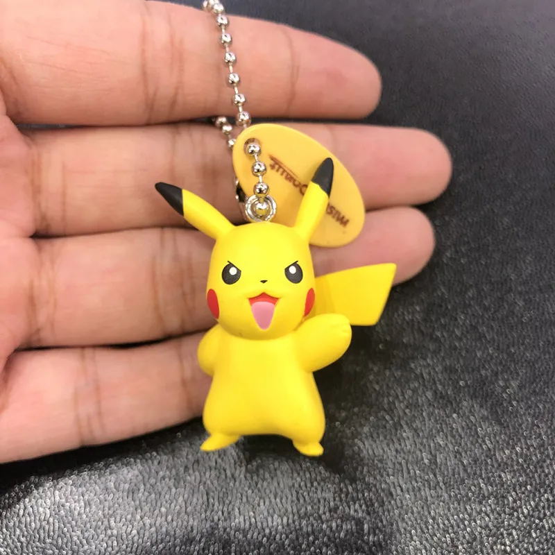 

Anime Pikachu Pokemon Cosplay Cartoon Keychain Key Holder Keyring Pendant Accessories