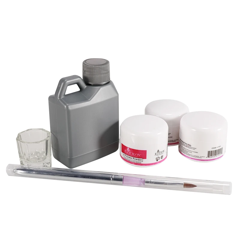 Hot Sale Pro Simply Nail Art Kits Acrylic Liquid Powder nail art Pen Dappen dish Tools Set manicure set for beauty DIY | Красота и