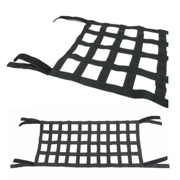 

Net Roof Hammock Auto Car For Jeep Wrangler YJ TJ JK JL ABS Black Cargo