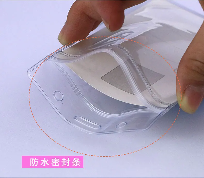 Portatarjetas Verticales De PVC Transparente De 4 X 3 Pulgadas Con