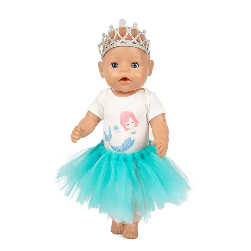 Модный костюм для 17 дюймов Reborn Baby Doll 43 см для ухода за ребенком для мам Одежда - Цвет: 08