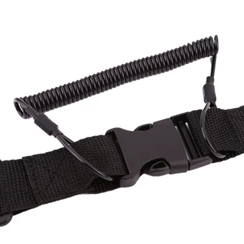 

High quality durable lanyard climbing carabiner elastic rope nylon clip dive camera anti-rope safety anti-falling rope