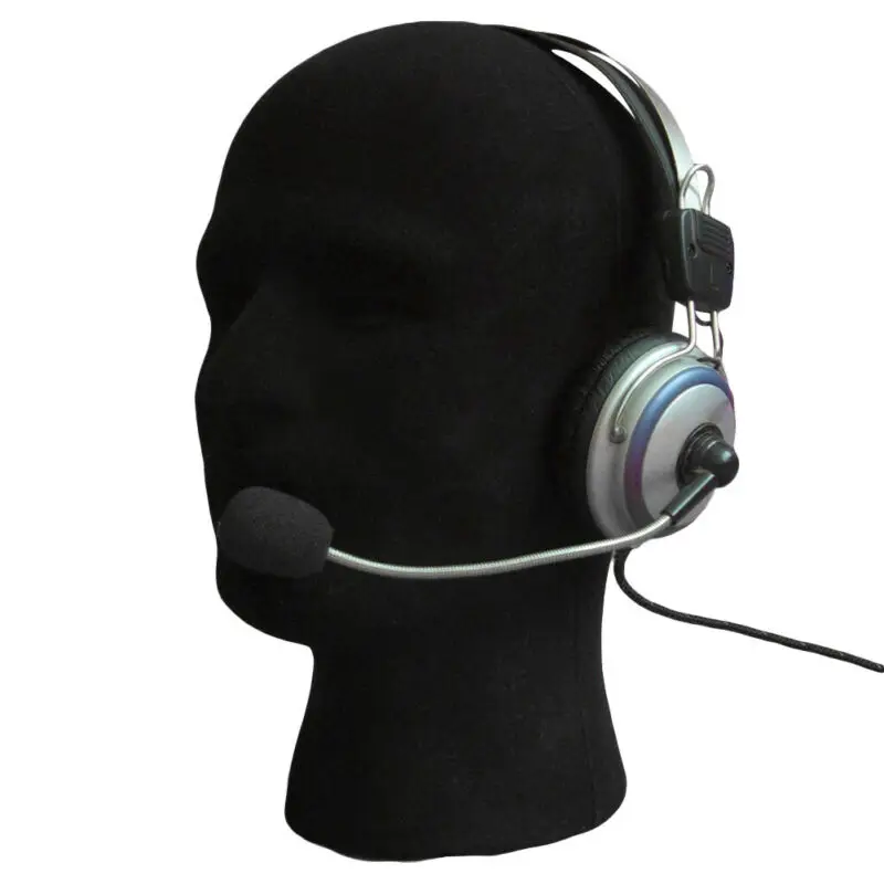 1 X Male Mannequin Styrofoam Foam Manikin Head Model Wig Glasses Display Stand
