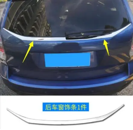 Задняя обшивка коробки подходит для subaru 13-18 forester man задняя обшивка хвостовой двери Задняя Защитная панель отделка фитинги - Цвет: Многоцветный