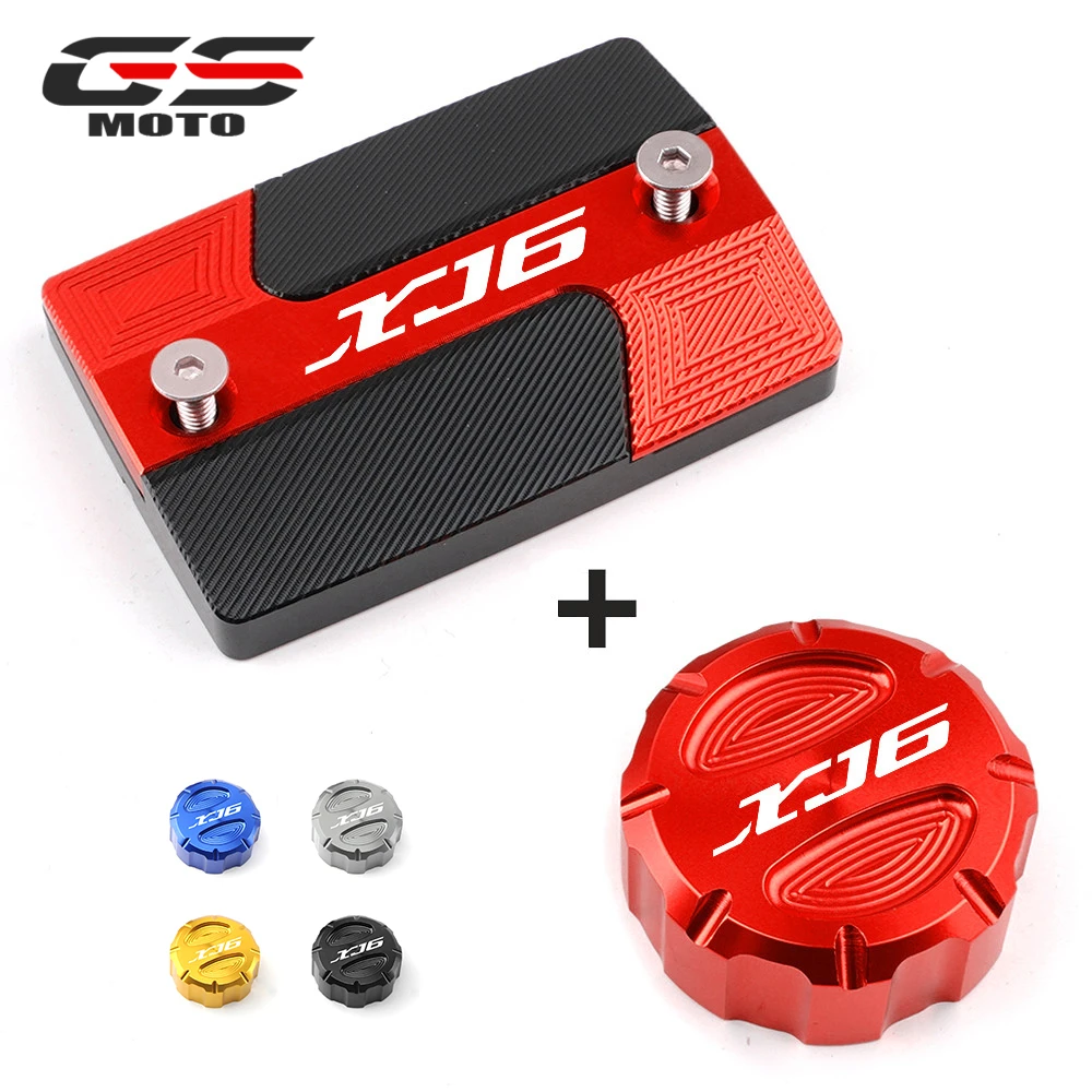 For Yamaha XJ6 XJ6F XJ6N DIVERSION 2009-2014 Motorcycle Front & Rear Brake Cluch Fluid Reservoir Oil Tank Cover Cap Accessories |