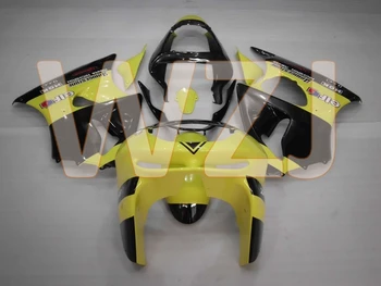 

Zx6r 99 Fairings for Kawasaki Zx6r 1999 Yellow Black Bodywork for Kawasaki Zx6r 1998 - 1999 Motorcycle Fairing