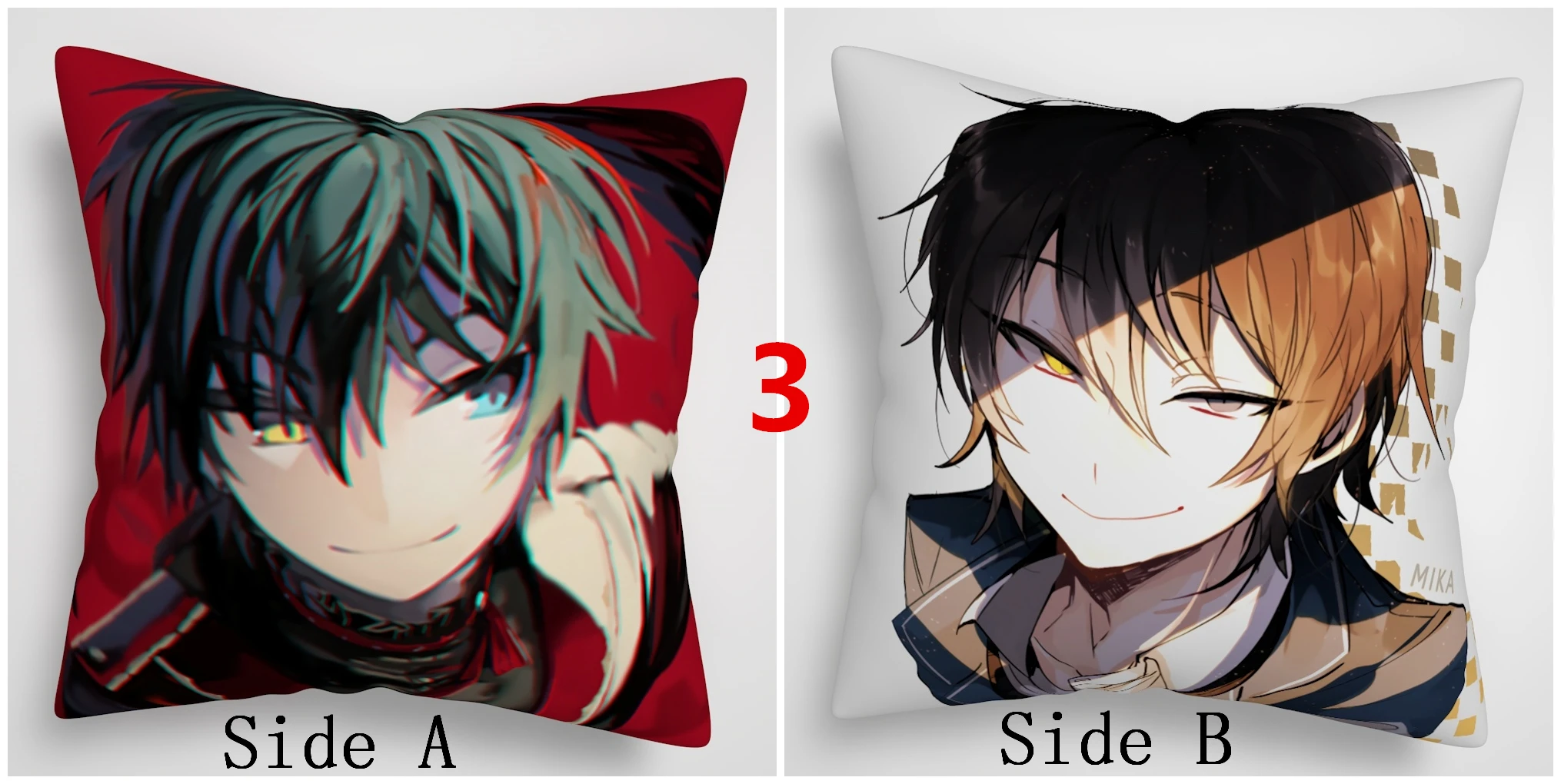 Suef ansemble Star Valkyrie Kagehira Mika аниме двухсторонняя диванная Подушка Чехол - Цвет: 3