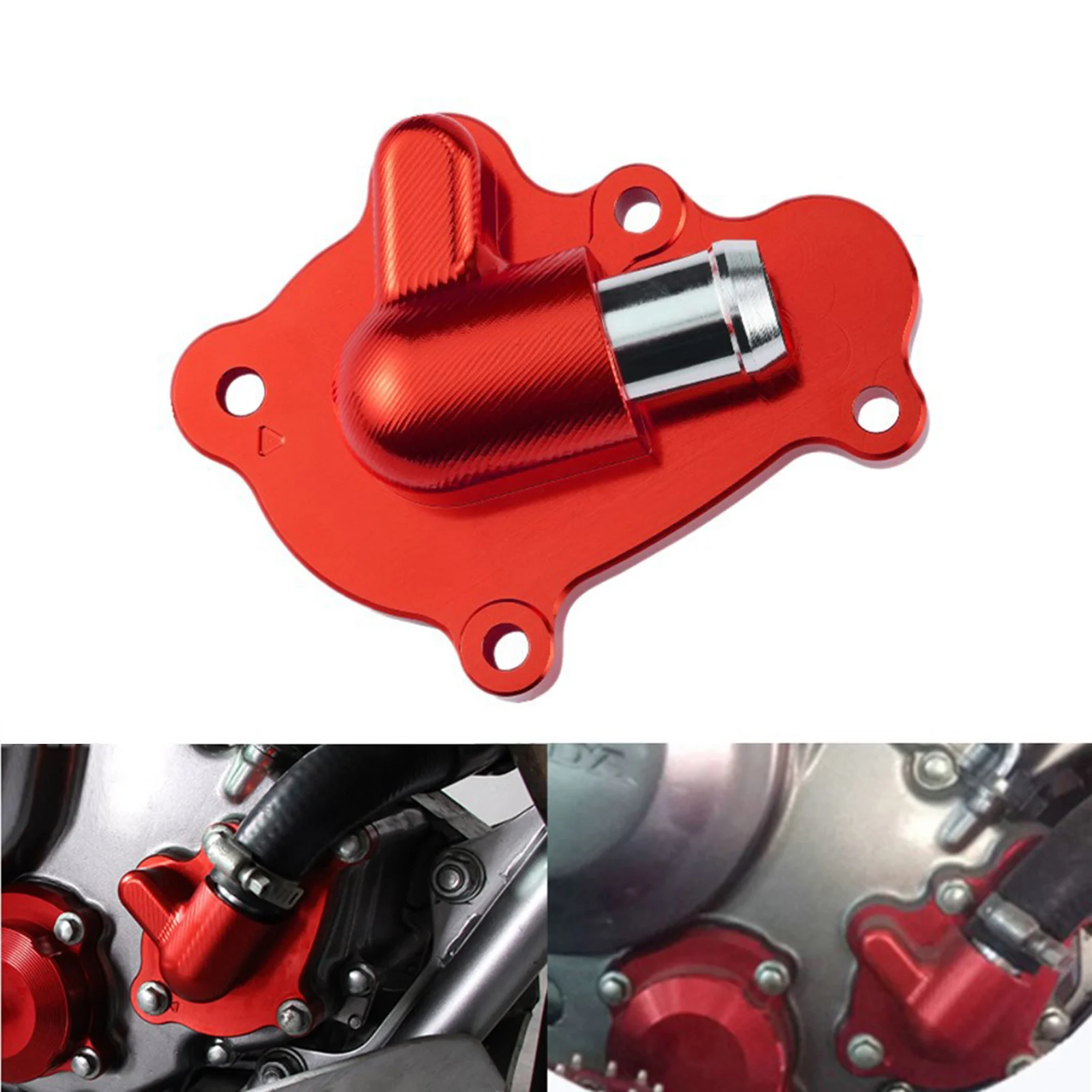 Red CNC Water Pump Cover Compatible For Honda CRF250L 2012-2015 Replace | Автомобили и мотоциклы