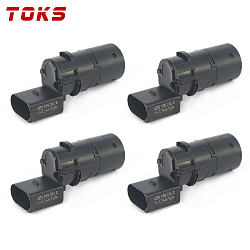 4 шт. 4B0919275C Новый PDC датчик парковки для Audi A3 A6 8L B5 B6 Avant Quattro A8 S8 A4 Skoda 4B0 919 275 C |