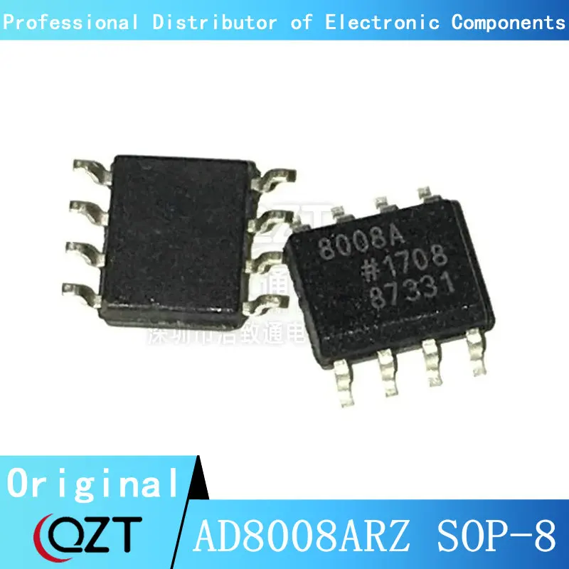 10 шт./лот AD8008 SOP AD8008A AD8008AR AD8008ARZ SOP-8 chip New spot 10 шт лот max7219 sop max7219c max7219cw max7219cwg max7219ewg sop 24 chip new spot