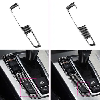 

For BMW F07 F10 X3 F25 X4 F26 LHD Carbon Fiber Car Gear Shifter Panel Cover Trim Sticker Left Hand Drive